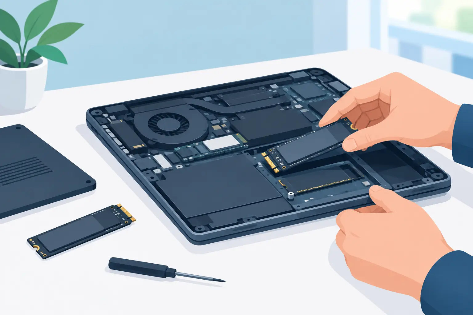 Installer un second disque SSD sans erreur